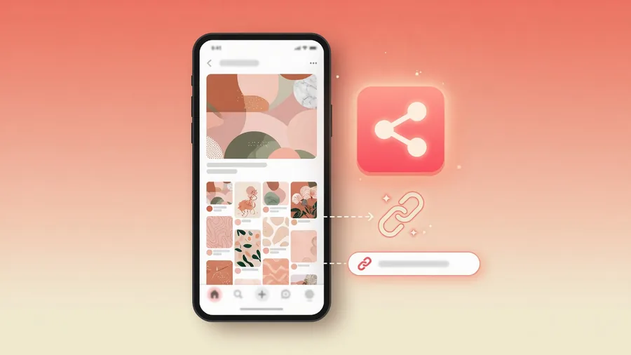 Шаг 1: скопировать ссылку на пин в Pinterest