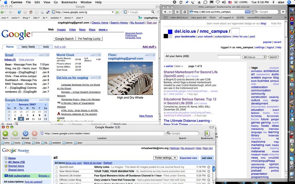 person downloading video in browser
