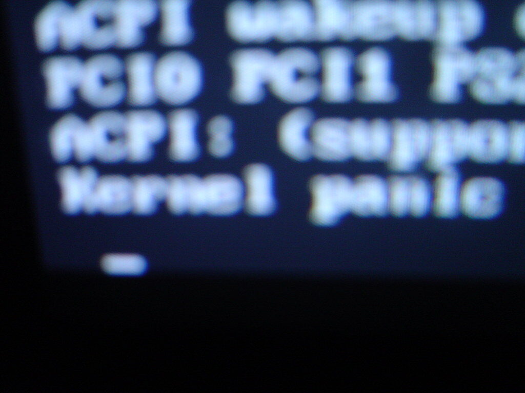 phone error message screen