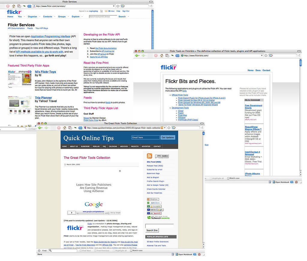 browser extensions settings page