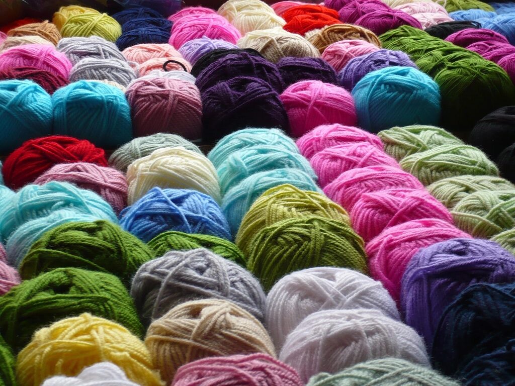 autumn knitting wool yarn